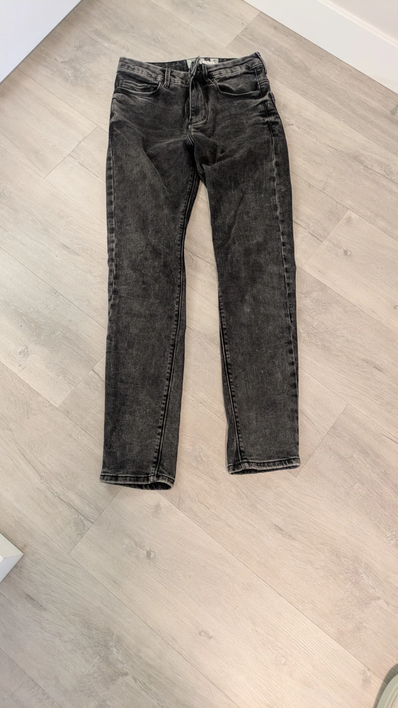Pull & Bear Skinny Fit Jeans - Black Wash