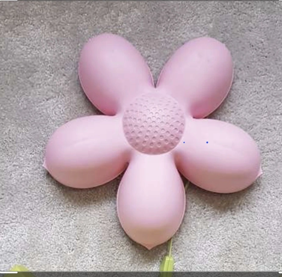 Smila Blomma Retro IKEA Pink Flower Wall Lamp - photo 3