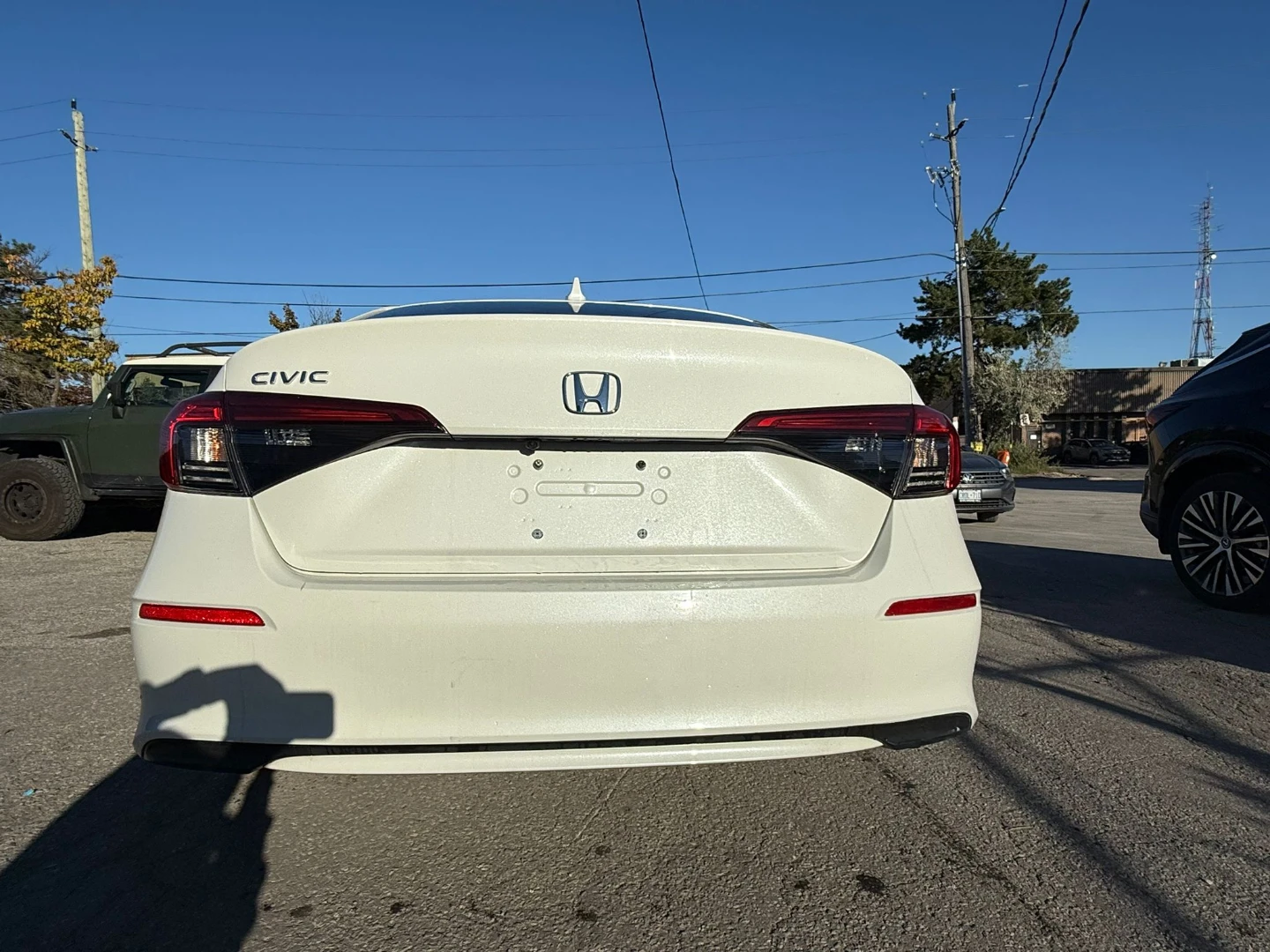 White Honda Civic Sedan - photo 5