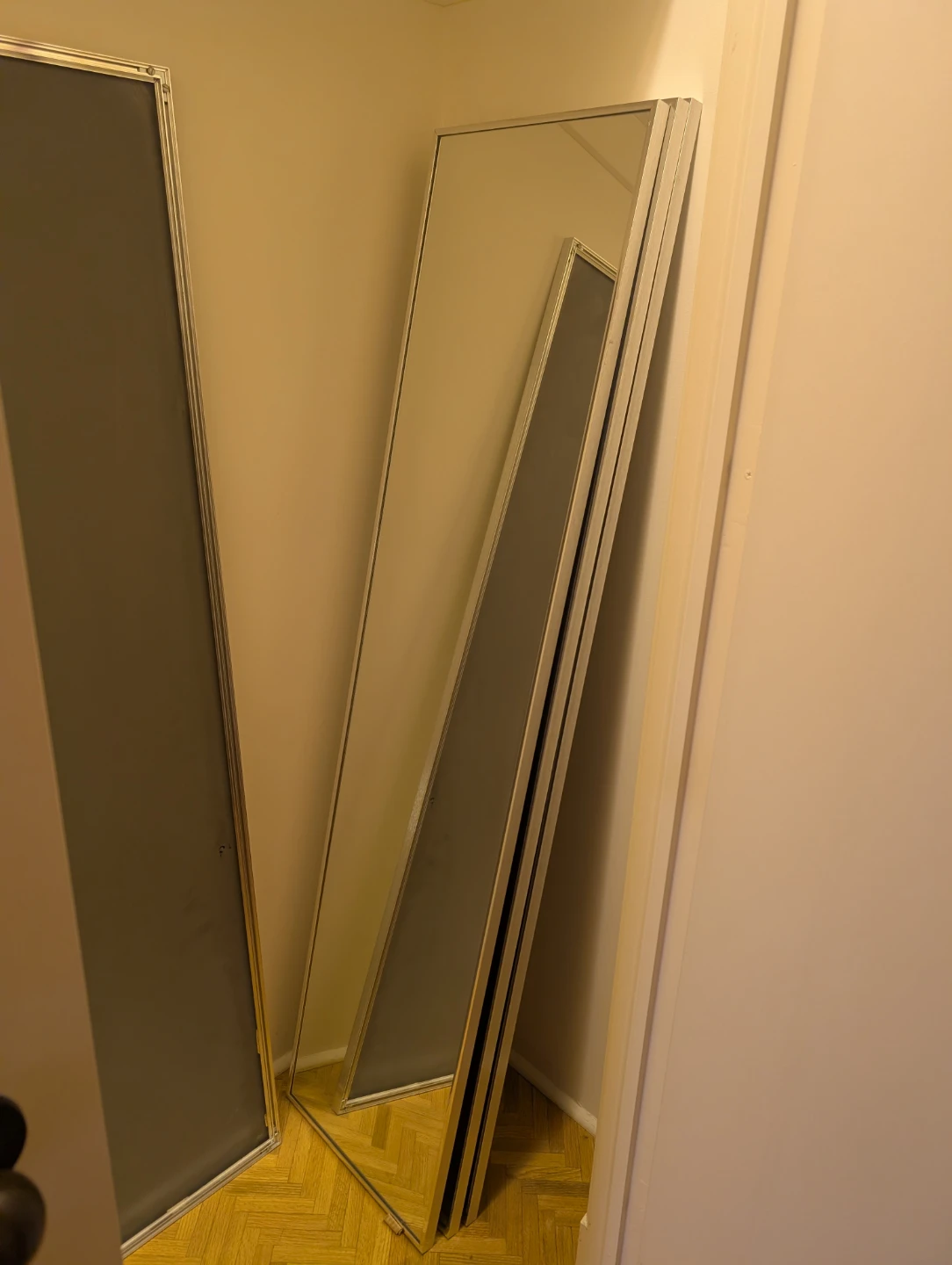 Full Length Mirror with Silver Frame - photo 4