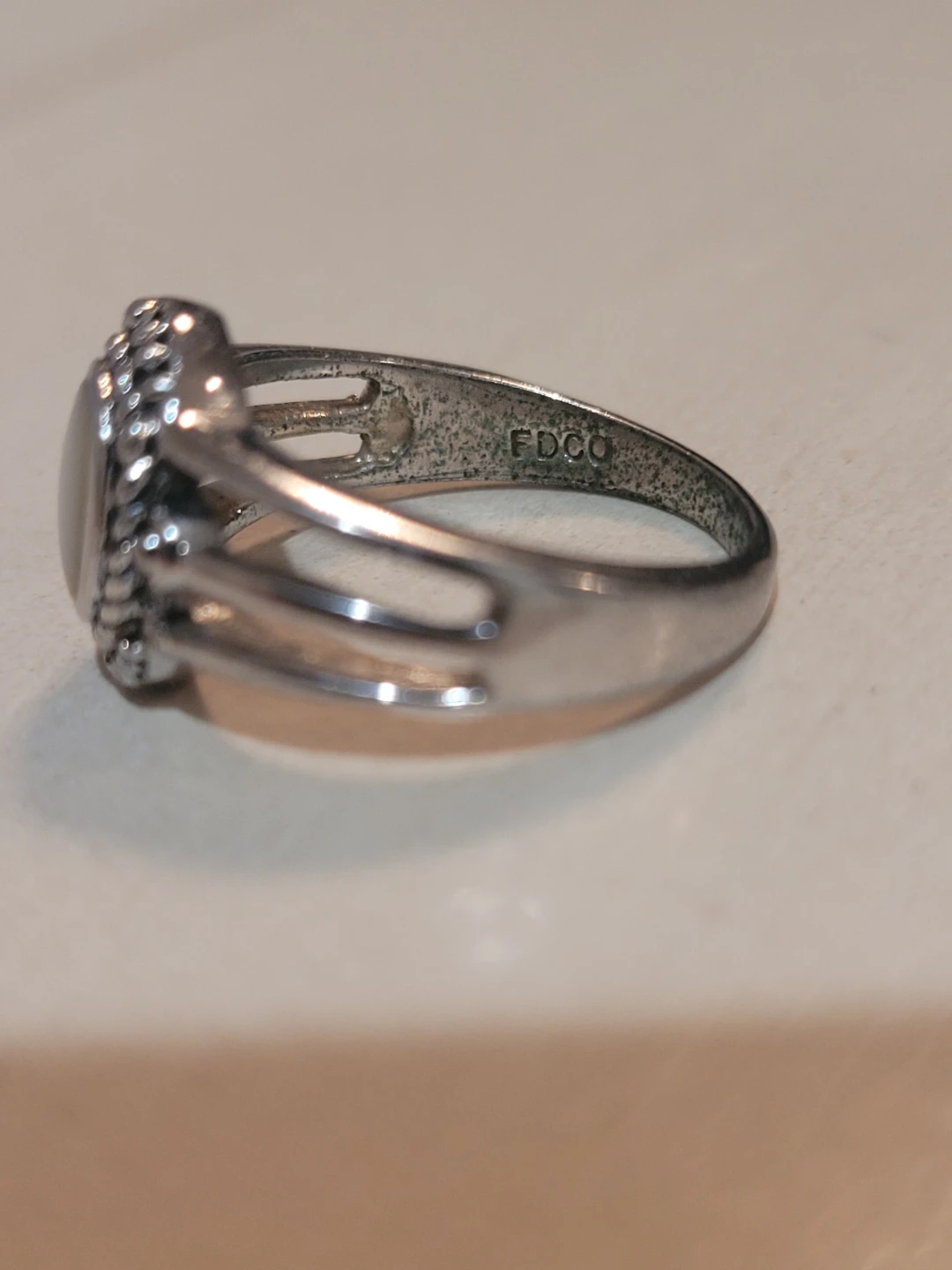 EDCO Mother of Pearl Ring (Lowest Price I'm Going) - photo 3