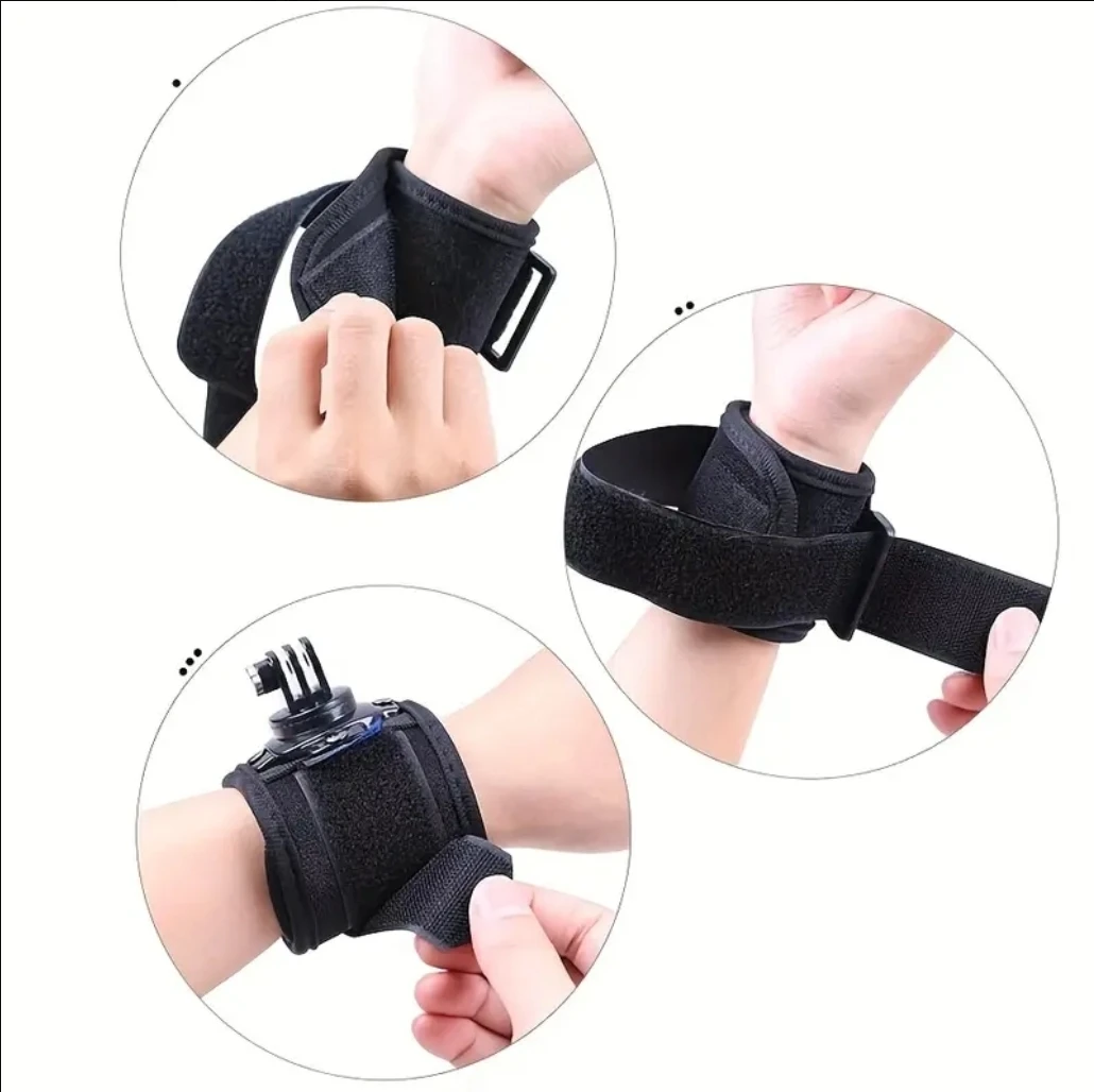 Wrist Strap Mount for Action Cam, Ski Snowboard ebike - photo 5