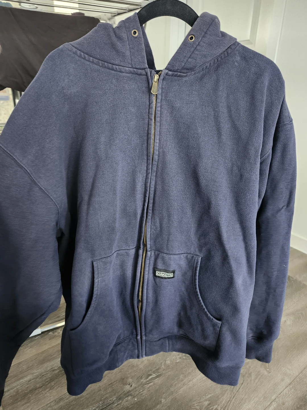 Dakota Men's Navy Full Zip Hoodie Jacket