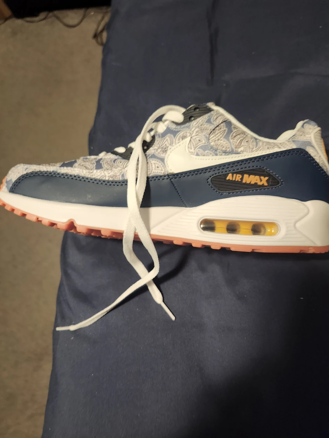 Nike Air Max 90s bandana  Print Sneakers - photo 3