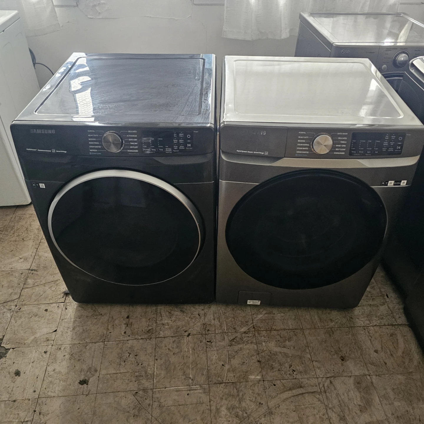 Samsung SmartThings Front Load Washer and Dryer Set - photo 2