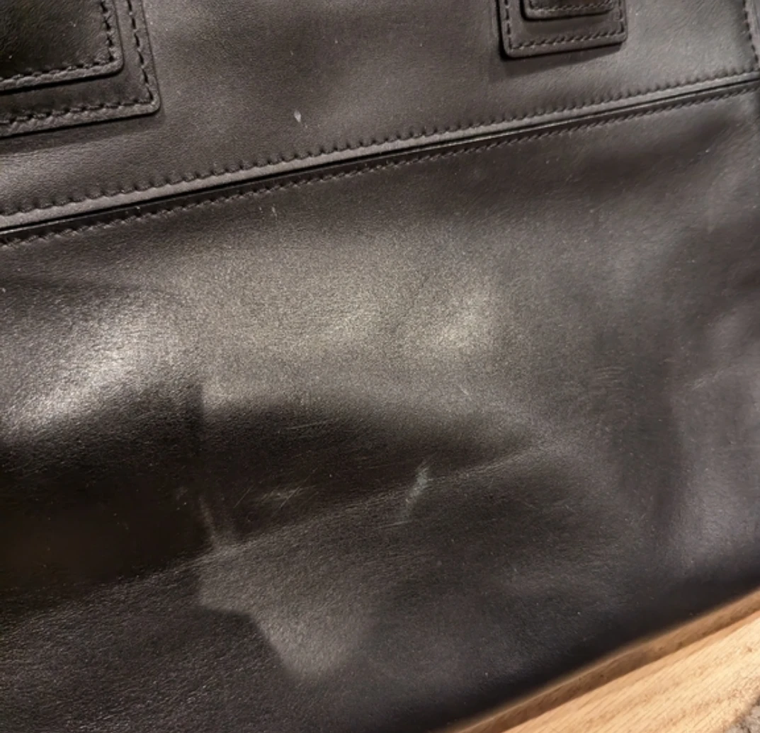 Milly Black Leather Tote Bag Logan - photo 3