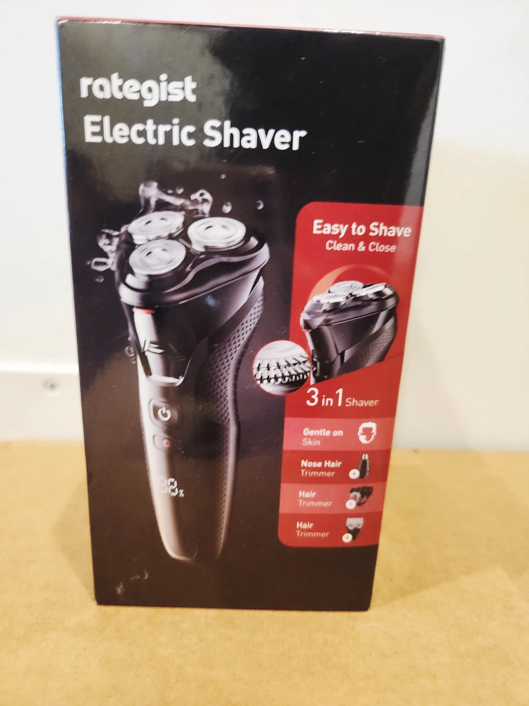 rategist Electric Shaver for Men - Rechargeable, Waterproof, - photo 4