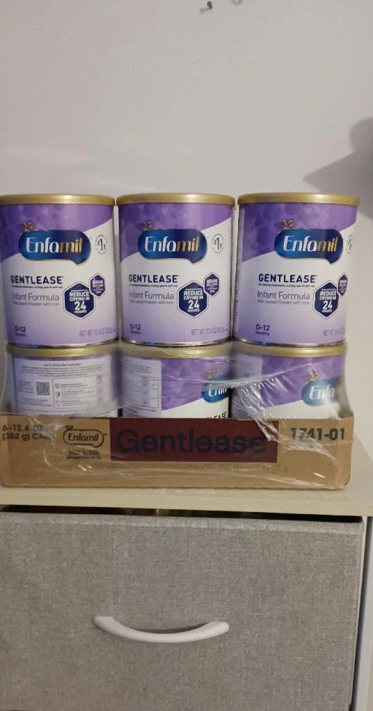 Enfamil Gentlease Infant Formula - 12 oz Cans (3 Pack)