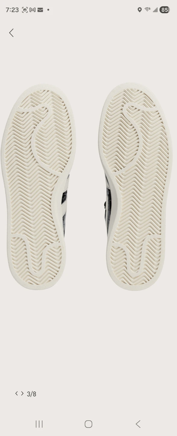 BAPE STA "Croc" Black White Sneakers - photo 3