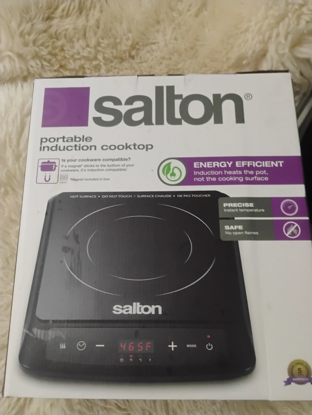 🥕 Salton Portable Induction Cooktop