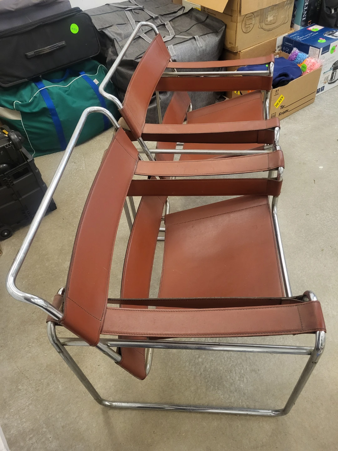 Marcel Breuer Wassily Chair Reproductions - 1960's - Set of 2 - photo 2