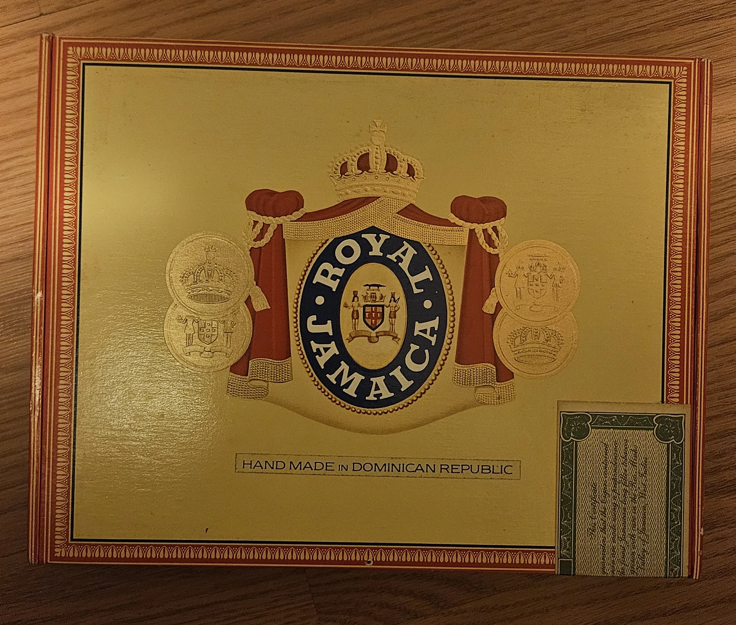 Royal Jamaica Cigar Box (Dominican Republic)