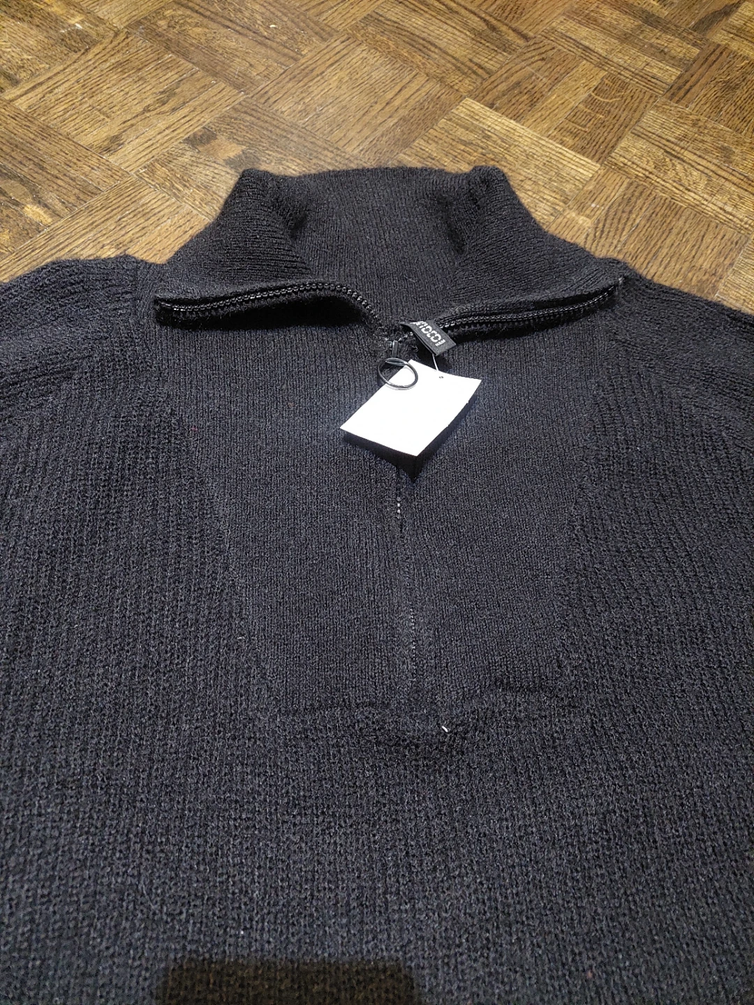 Rodd & Gunn Quarter Zip Sweater - Charcoal - photo 2