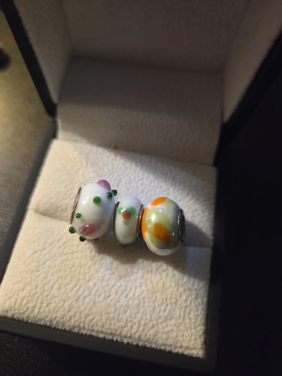 Pandora Style Charm beads- 925 sterling silver core