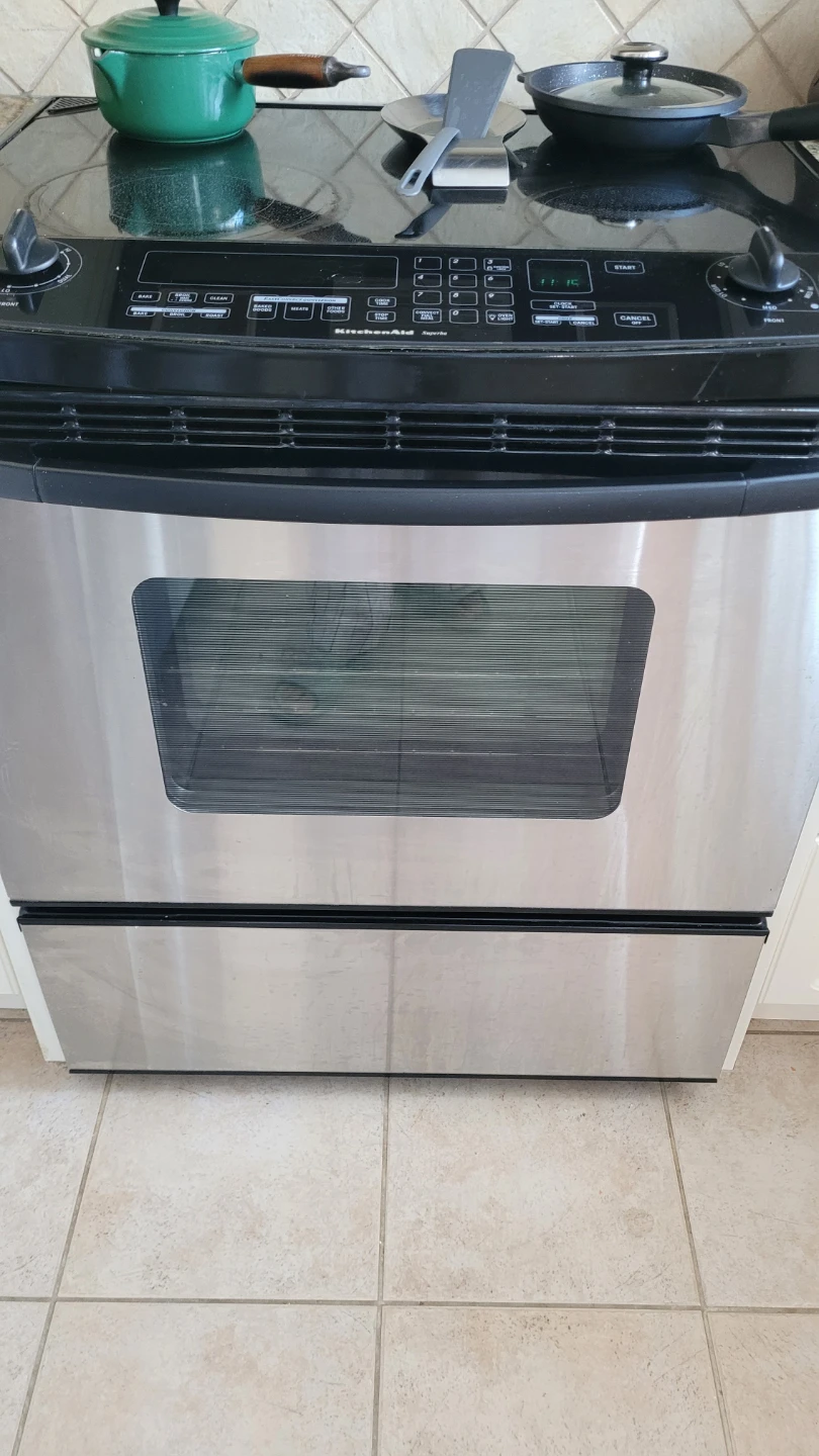 KitchenAid Stainless Steel Electric Range