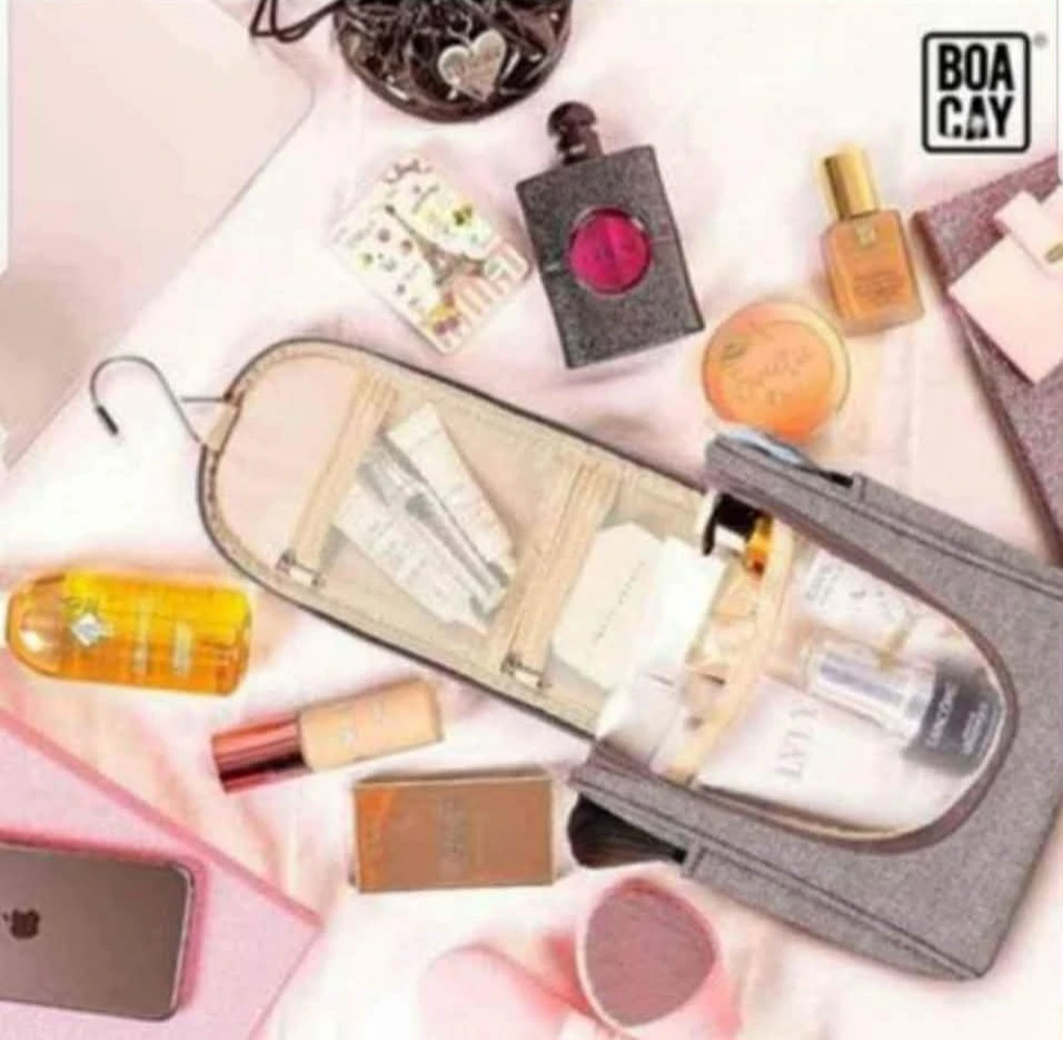BOACAY Extra Large Hanging Travel Toiletry Bag for Women & - photo 3