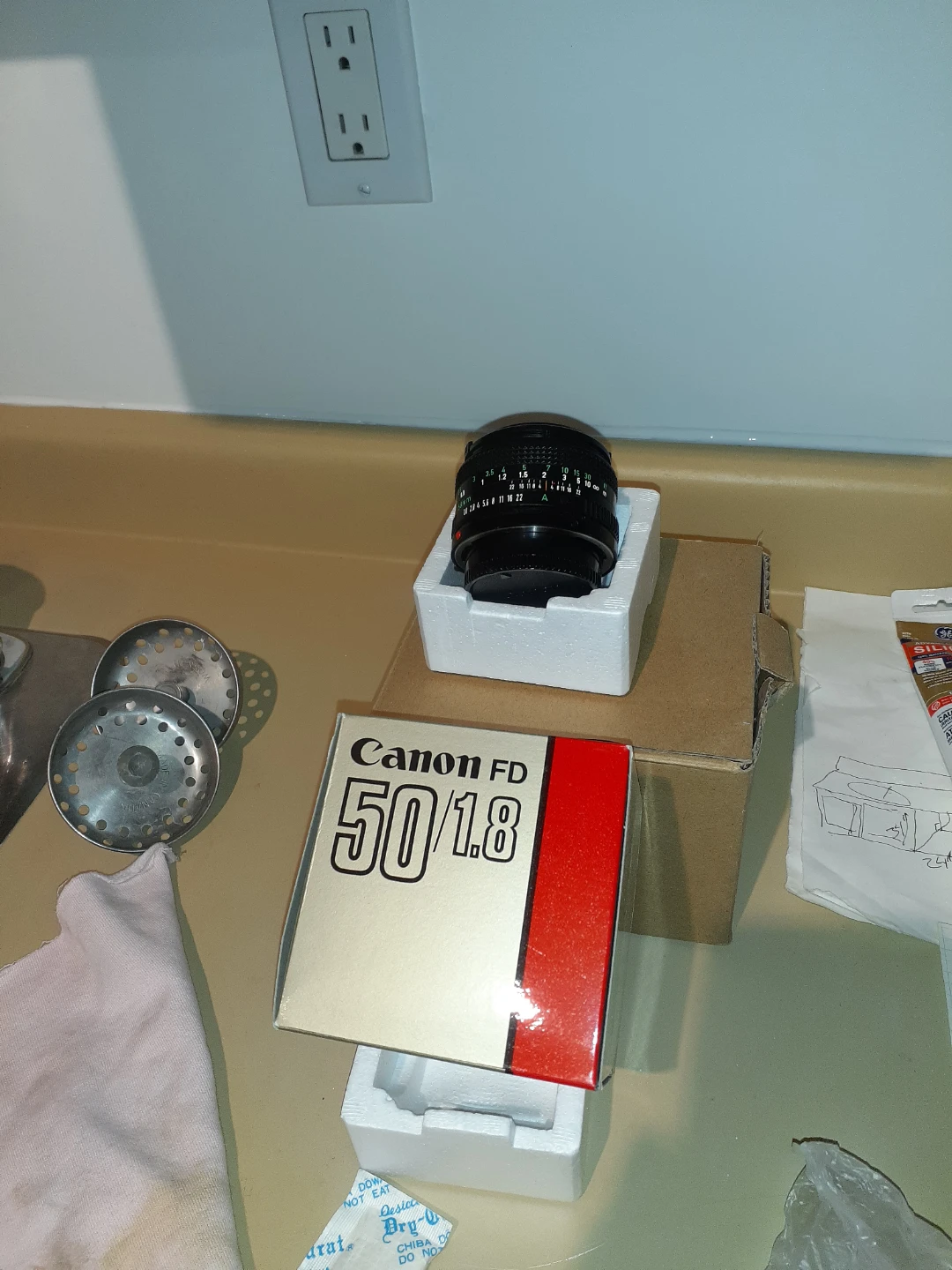 Canon FD 50mm f/1.8 Lens