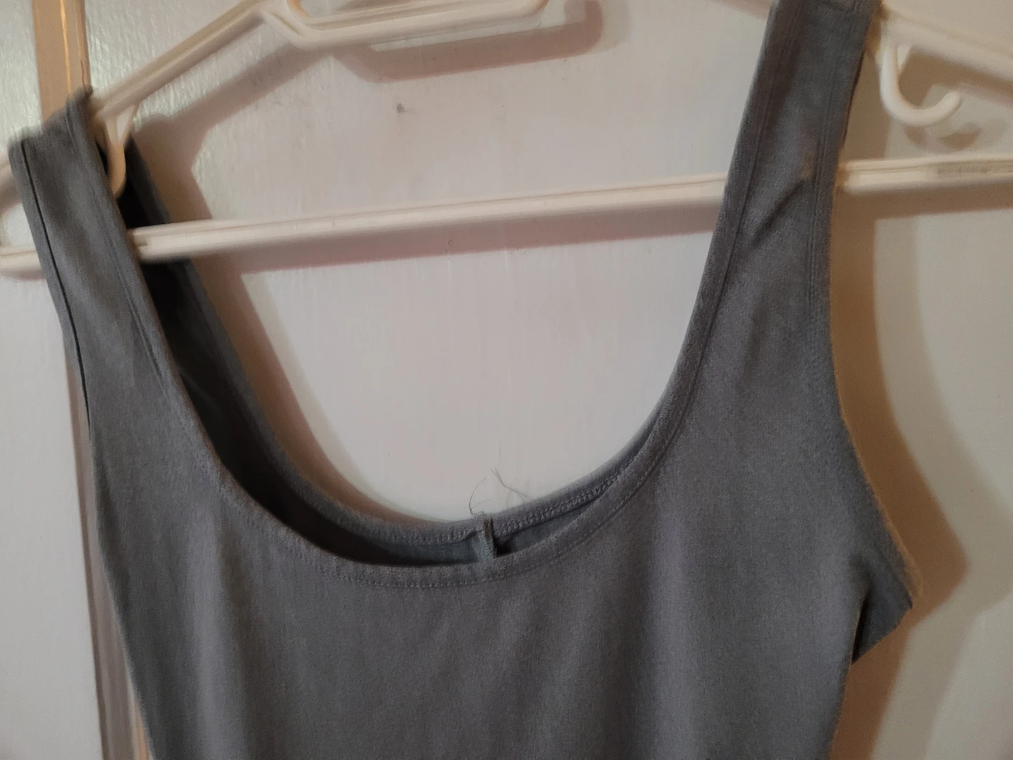 Grey Sleeveless Dress with Neon Green Lace-Up Sides - photo 3