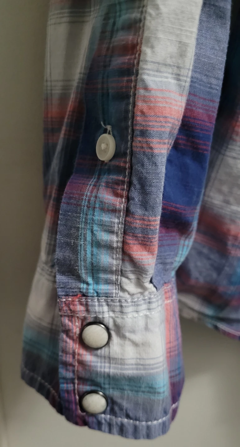 American Eagle Outfitters Plaid Long Sleeve Shirt XXL/TTG - photo 5