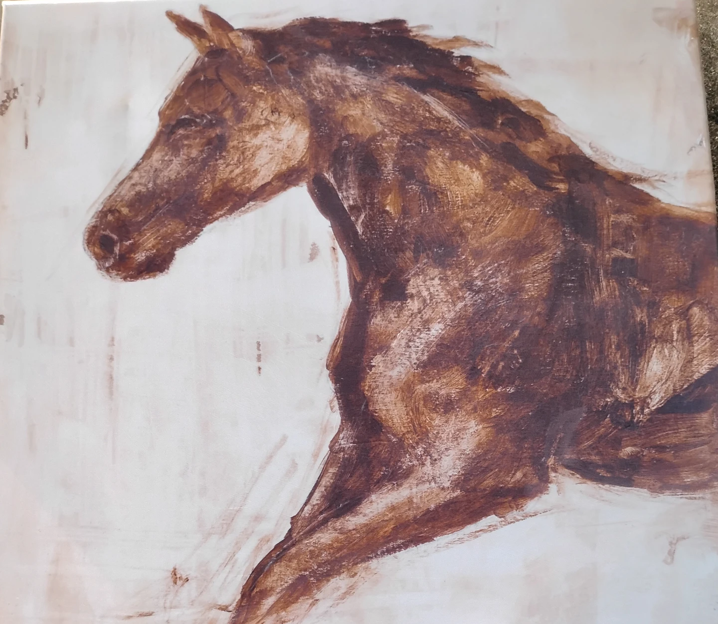 Hand Painted Horse Canvas Art by The EAD Coop - photo 4