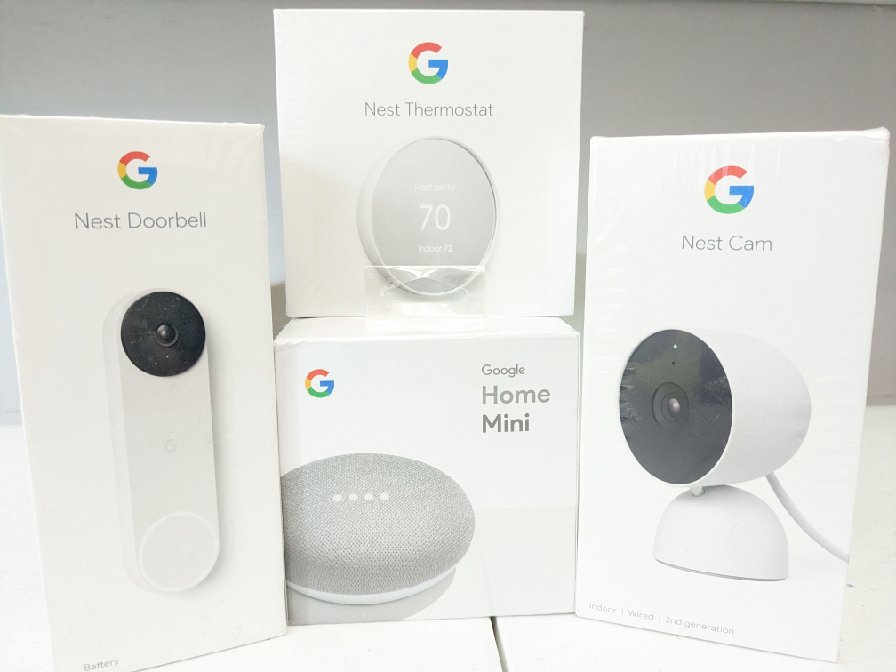 Google Nest Smart Home 3 PACK System