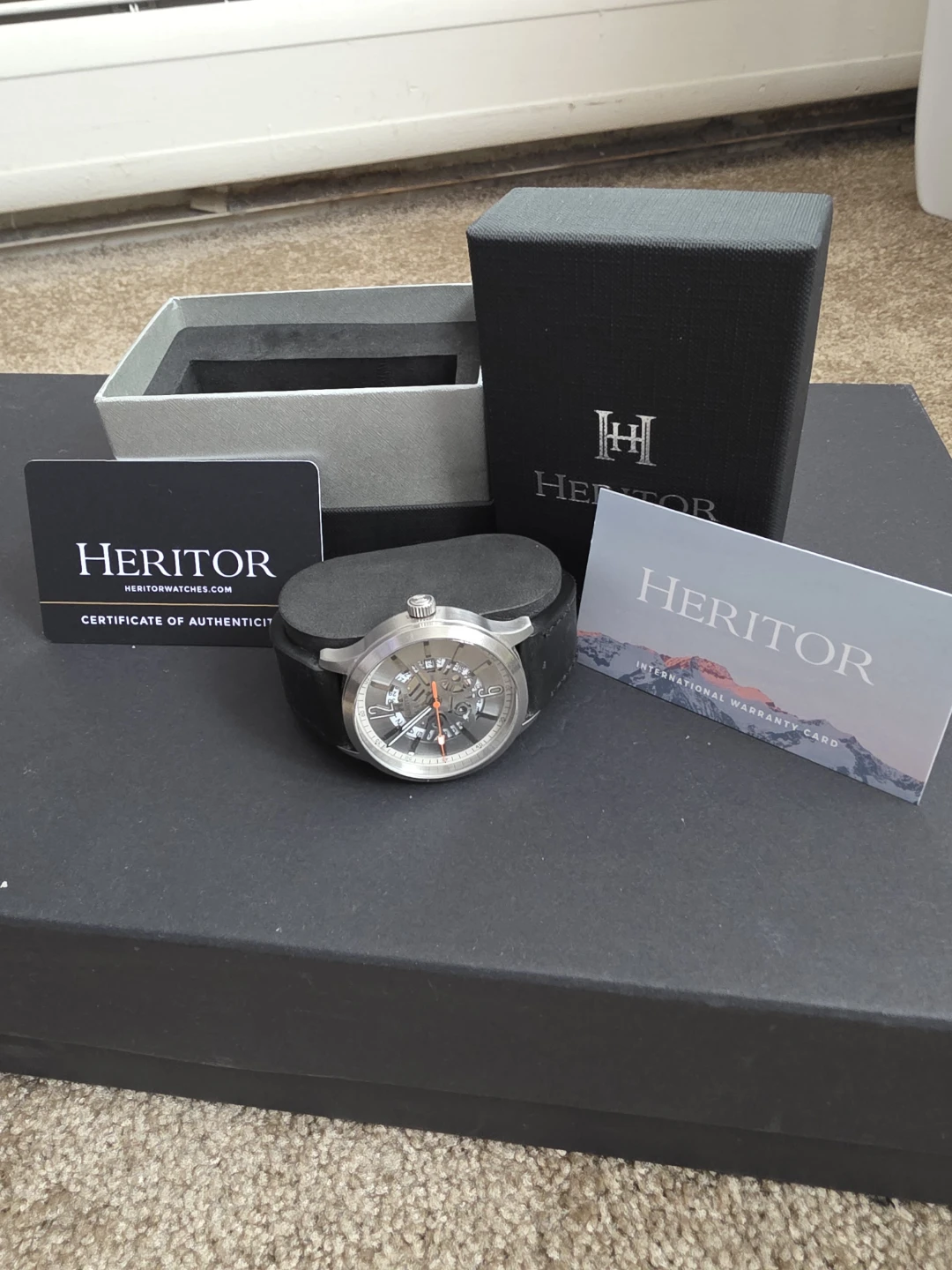 HERITOR Automatic Watch with Box - photo 4