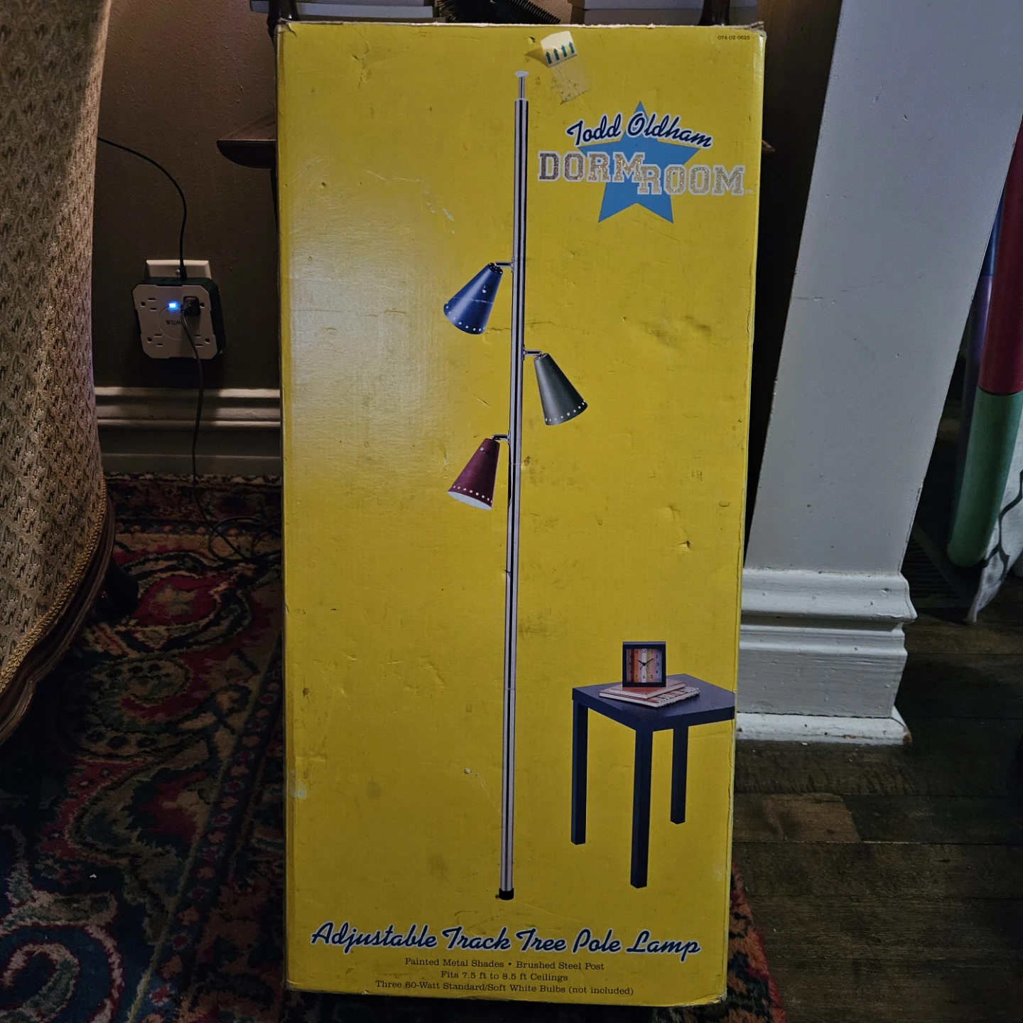 Todd Oldham Dormroom Adjustable Track Tree Pole Lamp