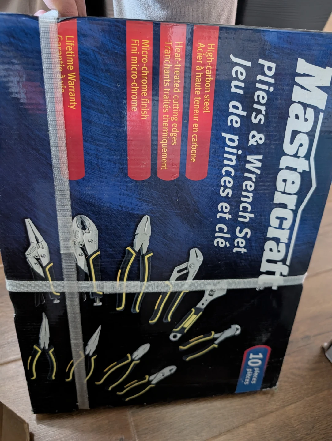 Mastercraft Pliers & Wrench Set