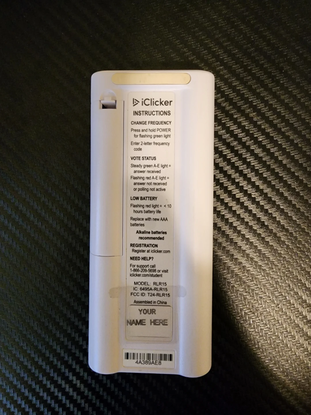 iClicker+ Student Remote Ed: 1st Yr: 2017 - photo 2
