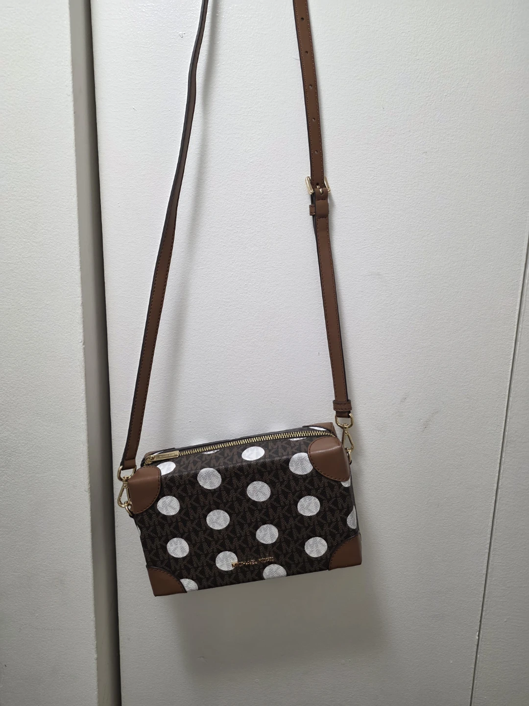 Michael Kors Polka Dot Crossbody Bag