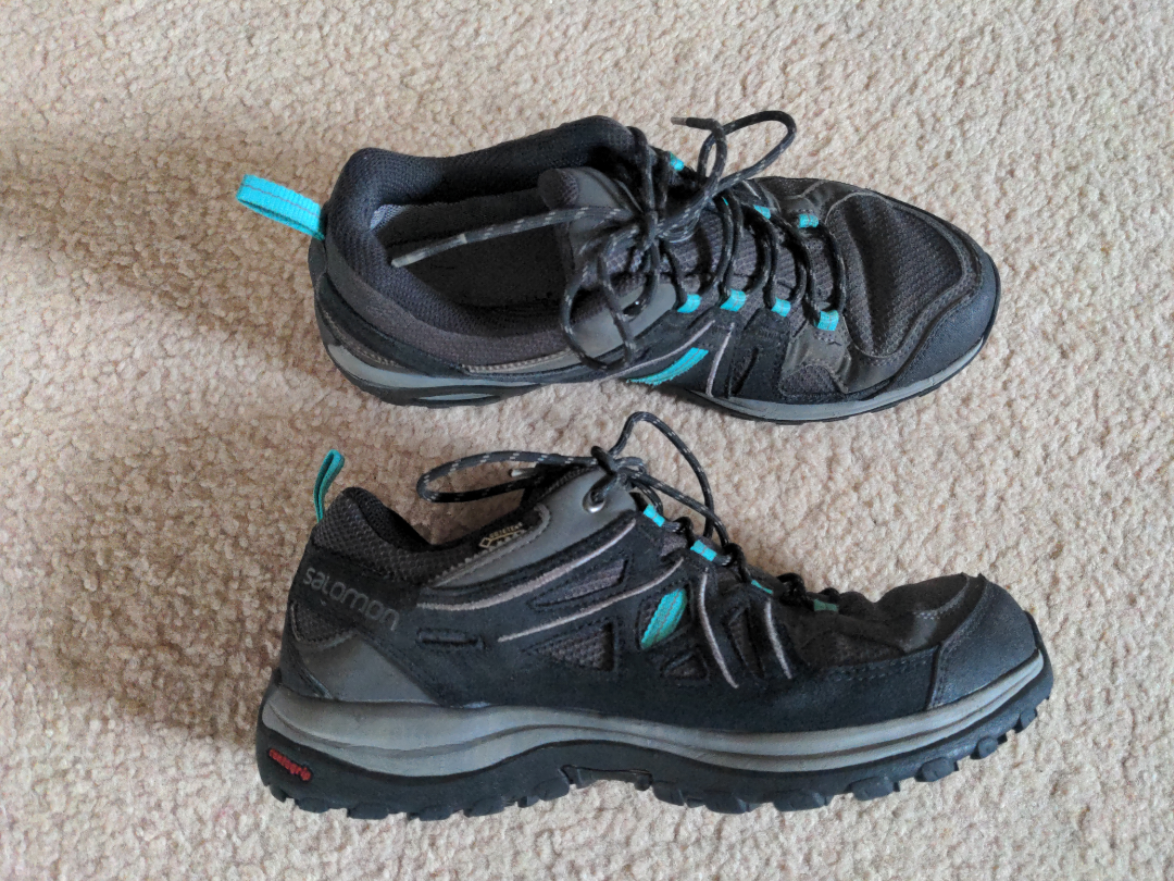 Salomon Gore-Tex Hiking Shoes - Women's Size 9