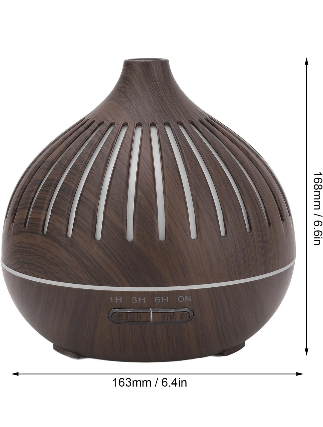 Wood Grain Aromatherapy Diffuser with Remote - photo 3