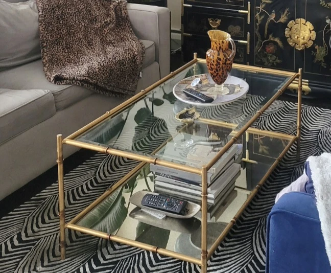 One Kings Lane Bamboo Coffee Table