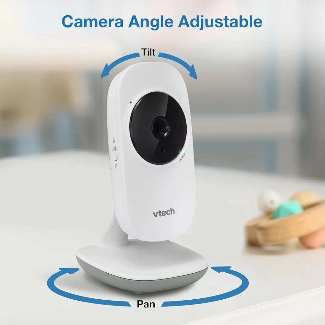 VTech VM819 Video Baby Monitor 2.8” Screen Night Vision 2-Way - photo 5