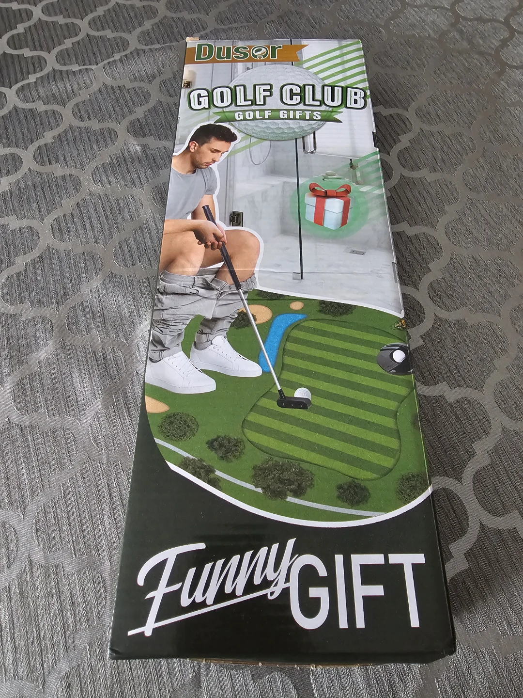 DUSOR Toilet Golf Game Set
