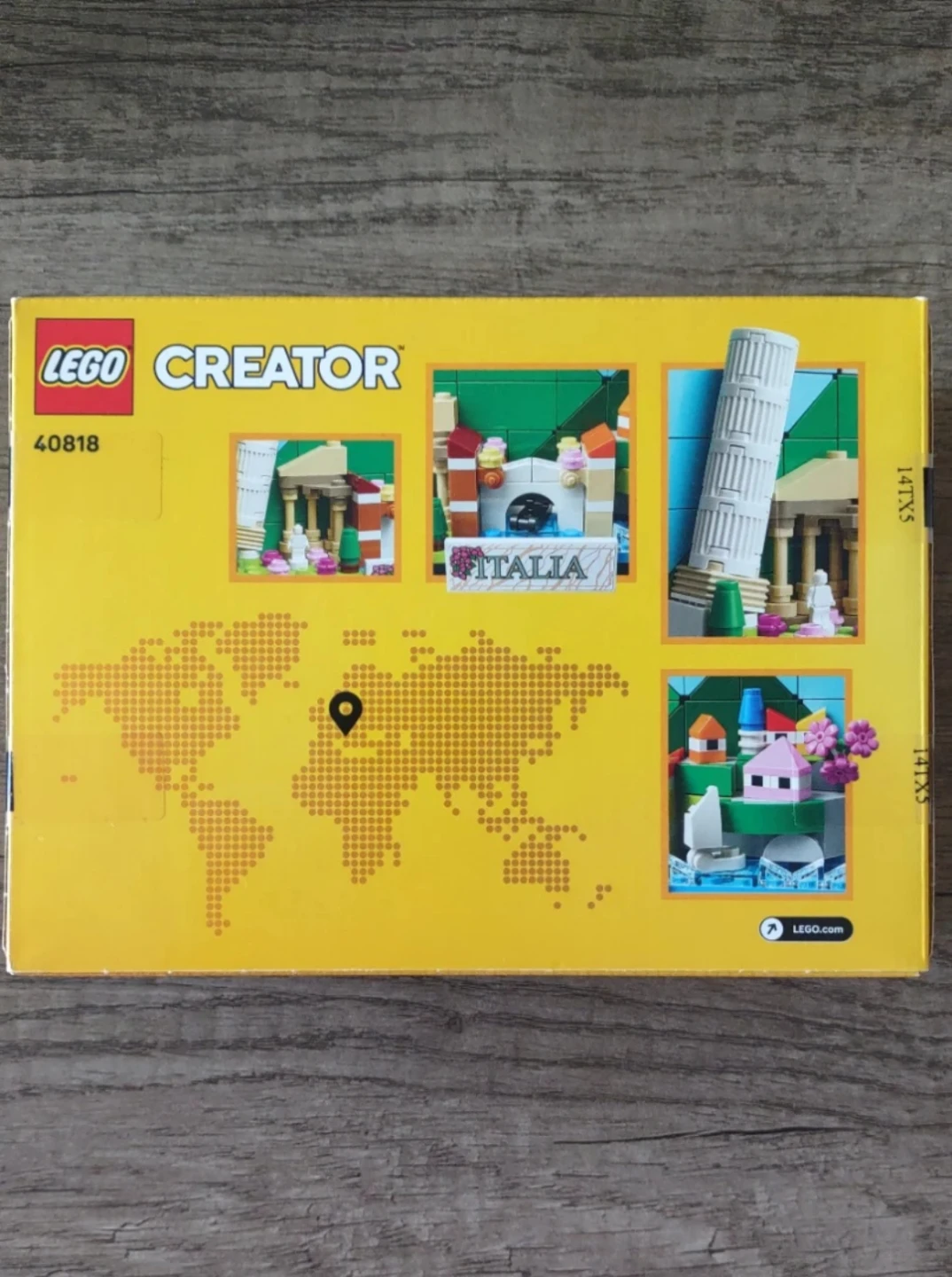LEGO Creator 40818 Italy Postcard Building Set - photo 2