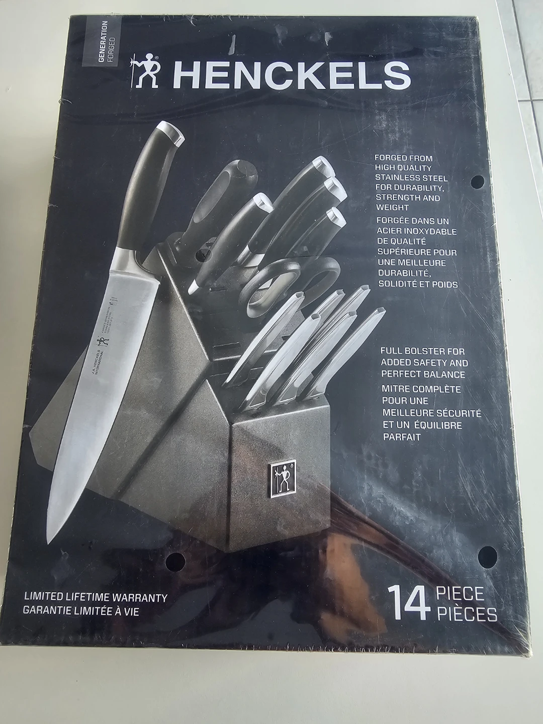 Henckels 14 Piece Forged Knife Block Set