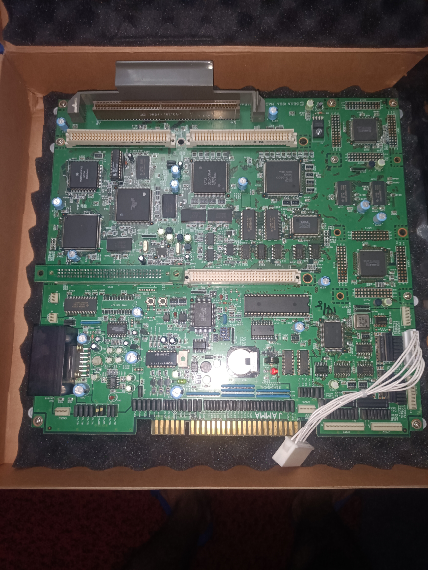 sega stv darksoft multicart and motherboard for arcade jamma