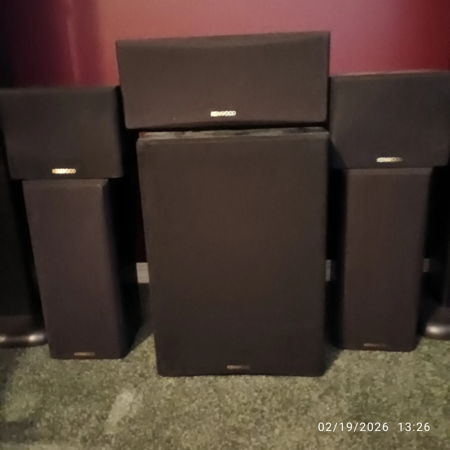 Kenwood Speaker System Set