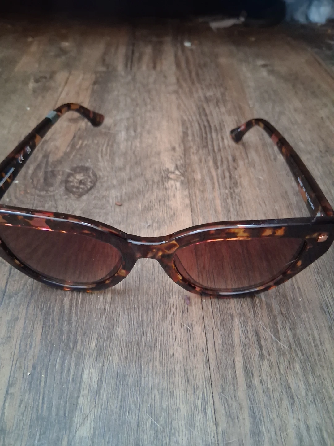 Tortoiseshell Cat-Eye Sunglasses