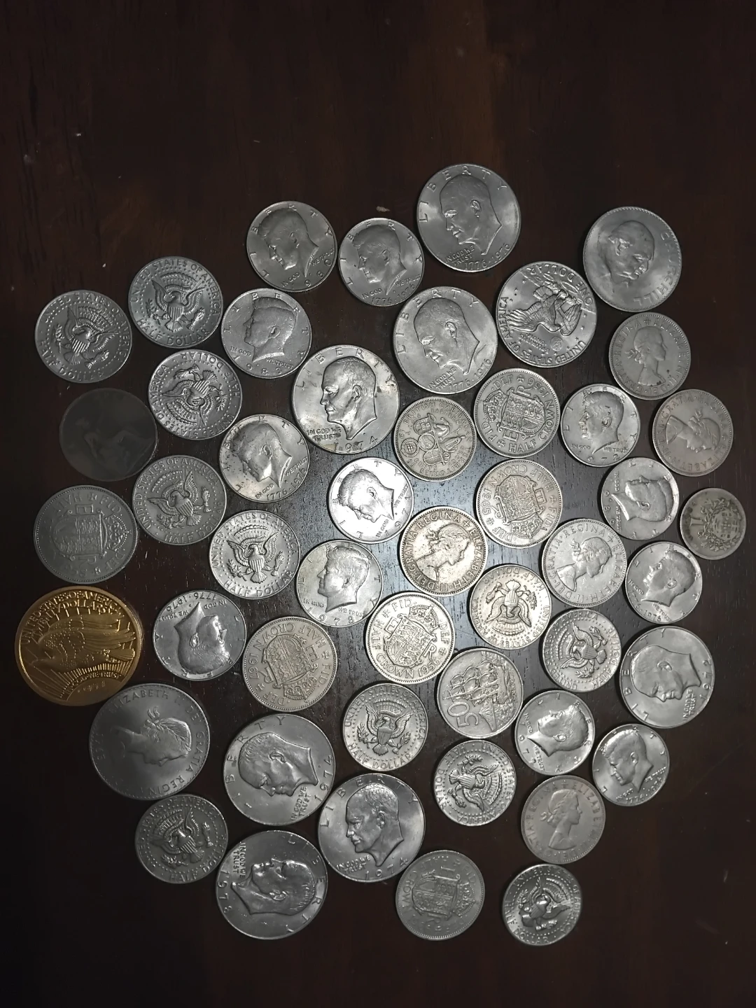 Vintage coins 49 pieces - photo 2