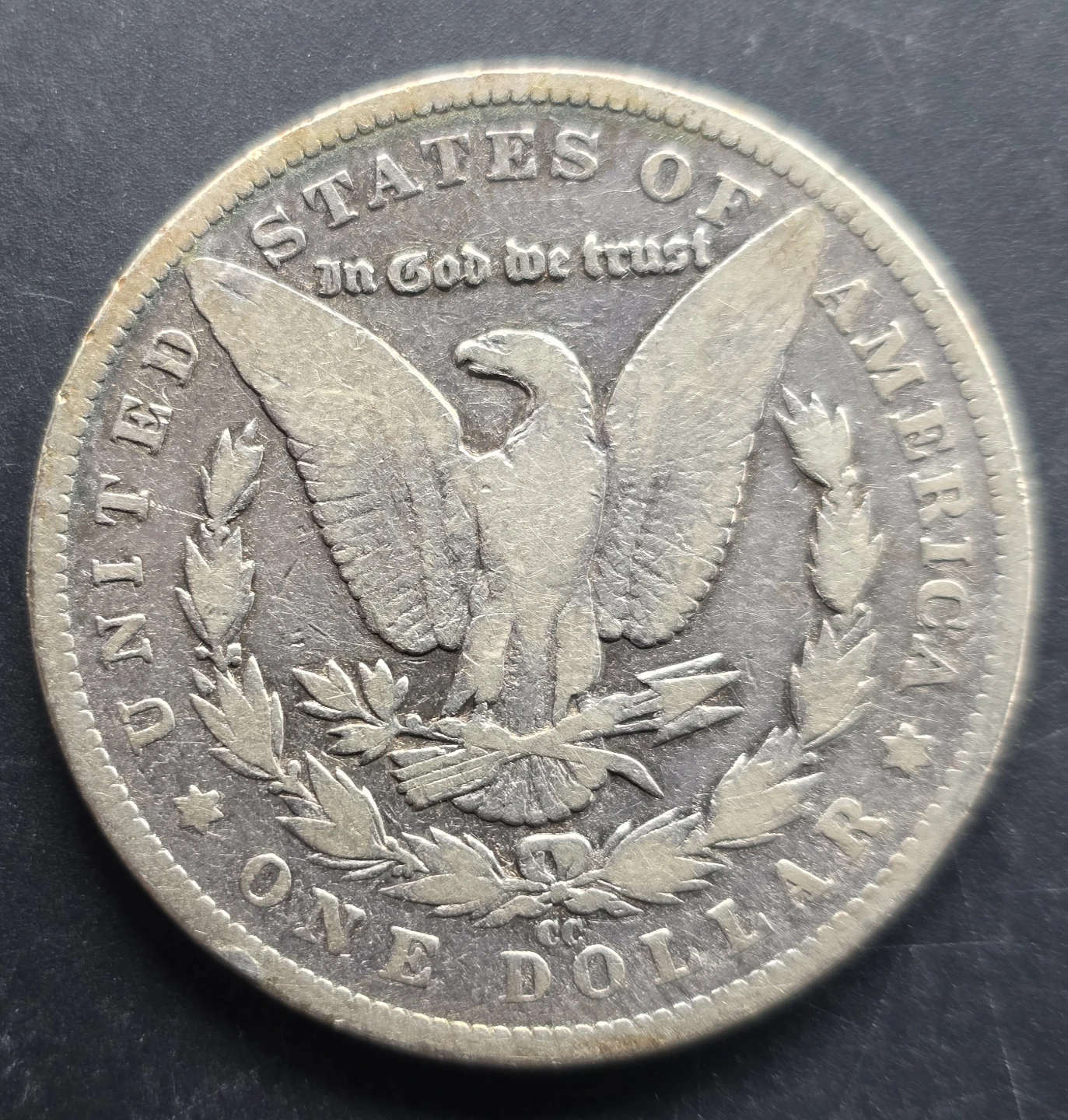 1890-CC Carson City Morgan 90% Silver $$ Very Fine Details!! - photo 4