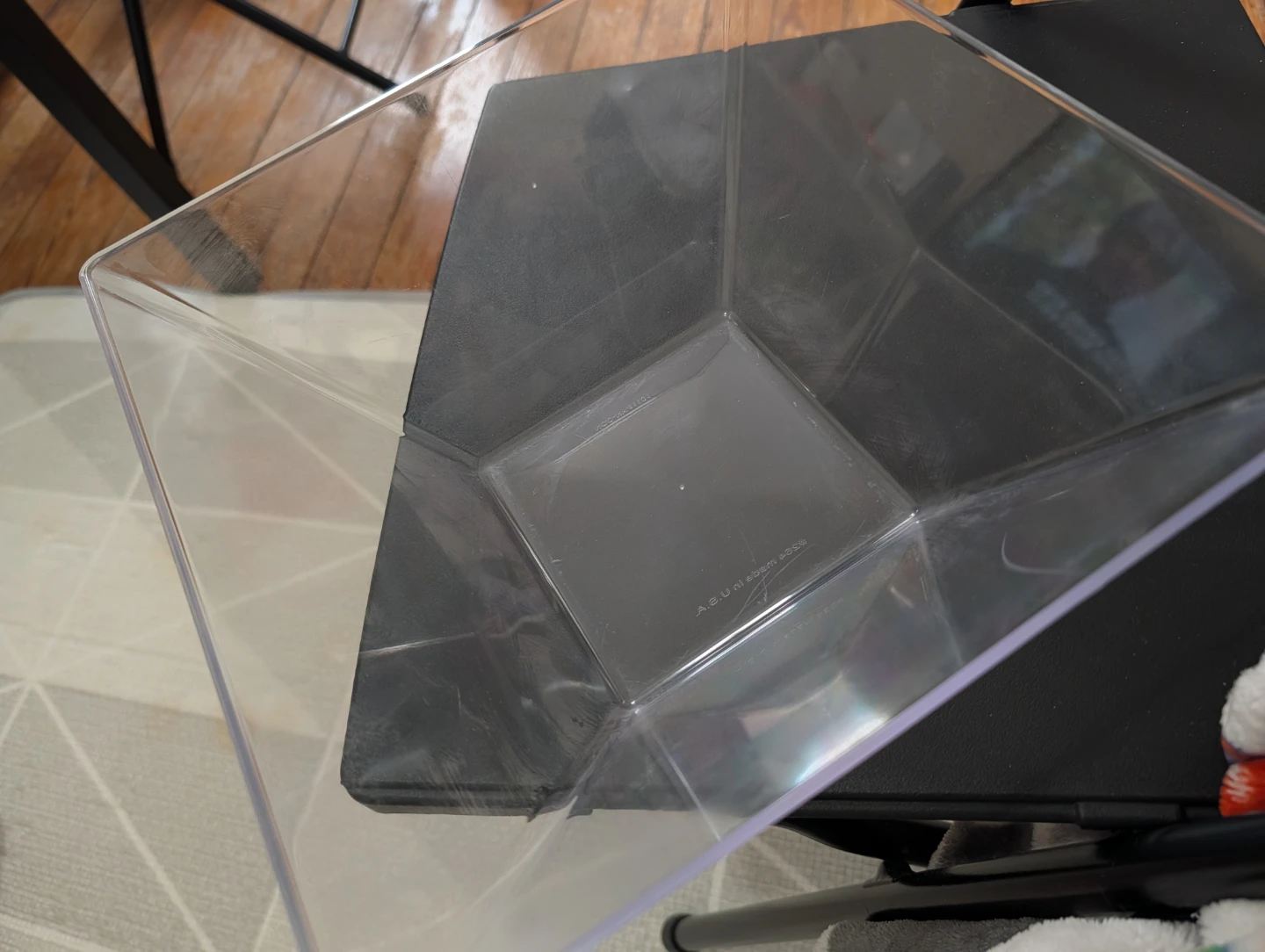 Clear Square Serving Bowl🥕 - photo 3