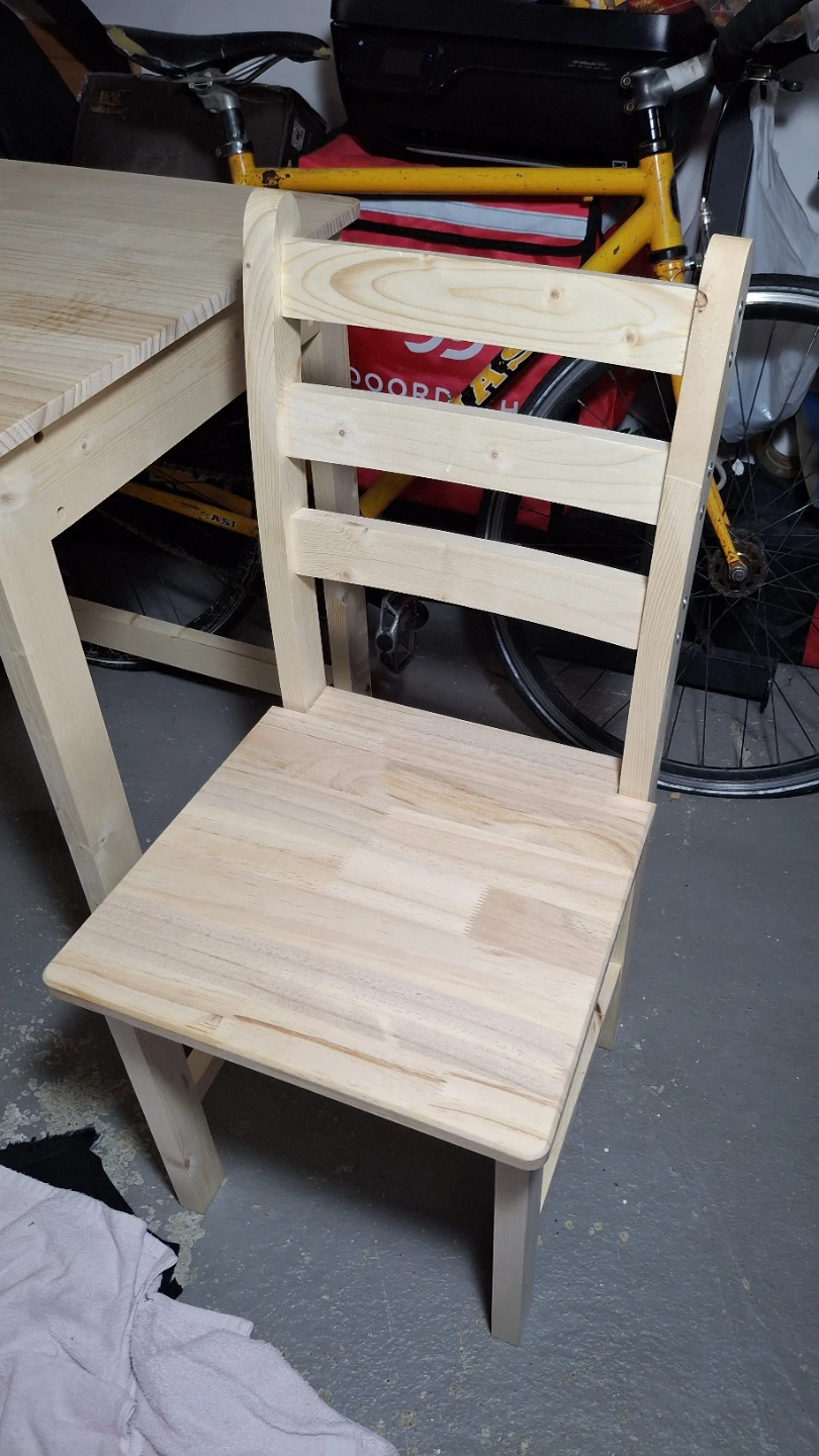 Wood Desk and Chair Set 🏆 - photo 4