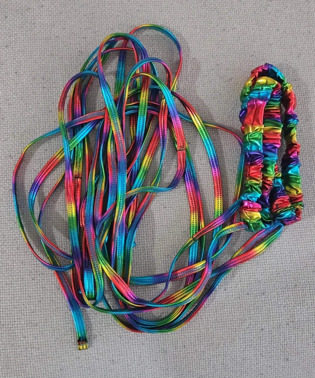 Metallic rainbow leg wraps - photo 2