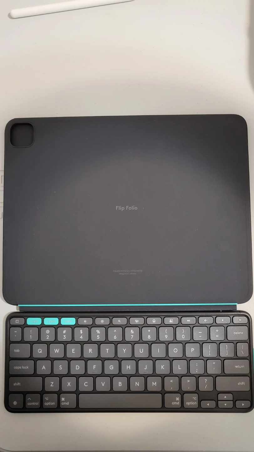 Logitech Flip Folio Keyboard Case for iPad Pro/Air 13 inch M4/M5 - photo 2