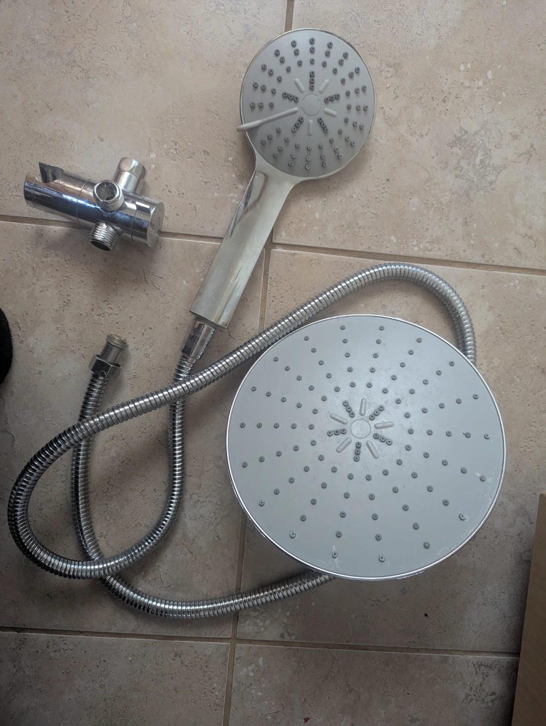 Shower head attachment