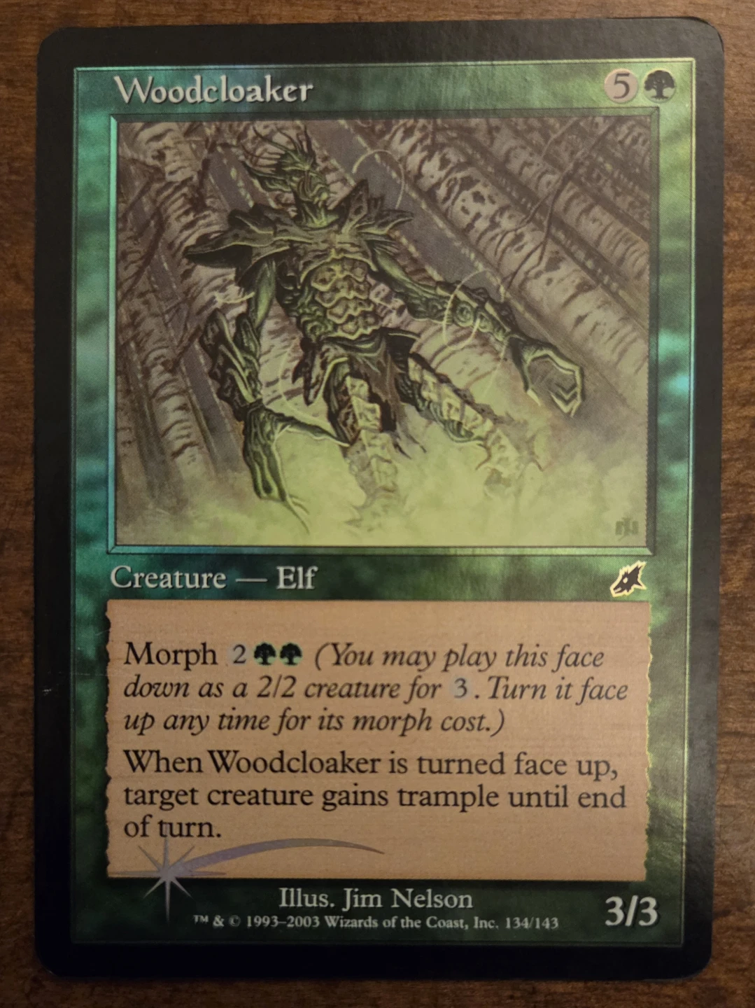 Woodcloaker Foil Magic the Gathering Card