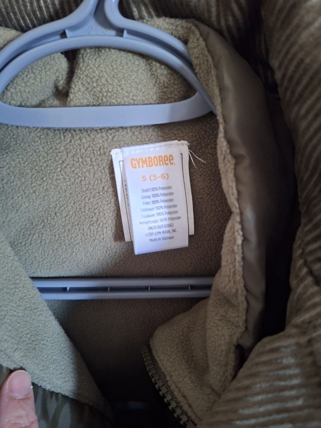 Gymboree 3-in-1 Jacket Size S (5-6) - photo 2