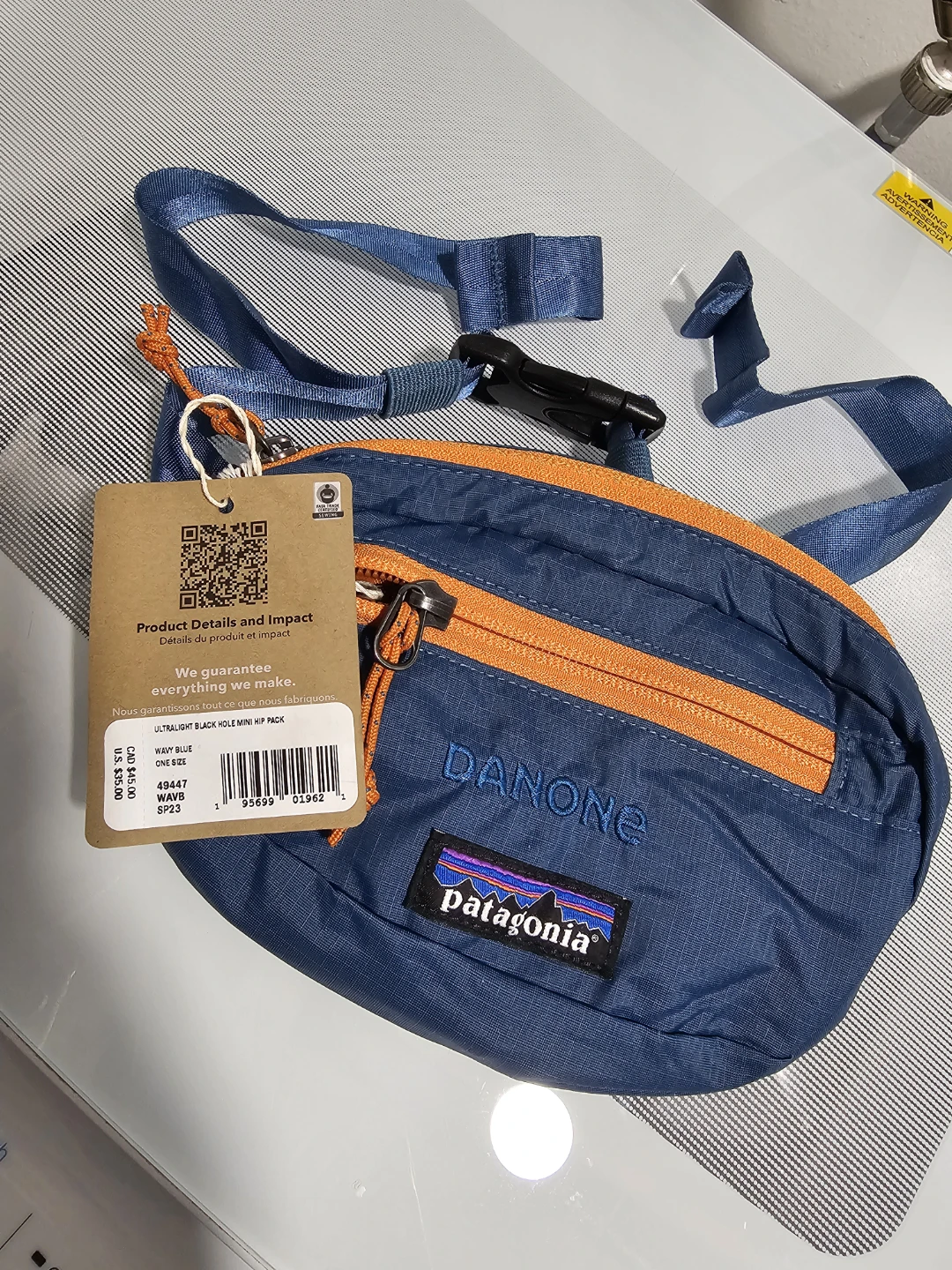 Patagonia Ultralight Black Hole Mini Hip Pack - Wavy Blue - photo 3